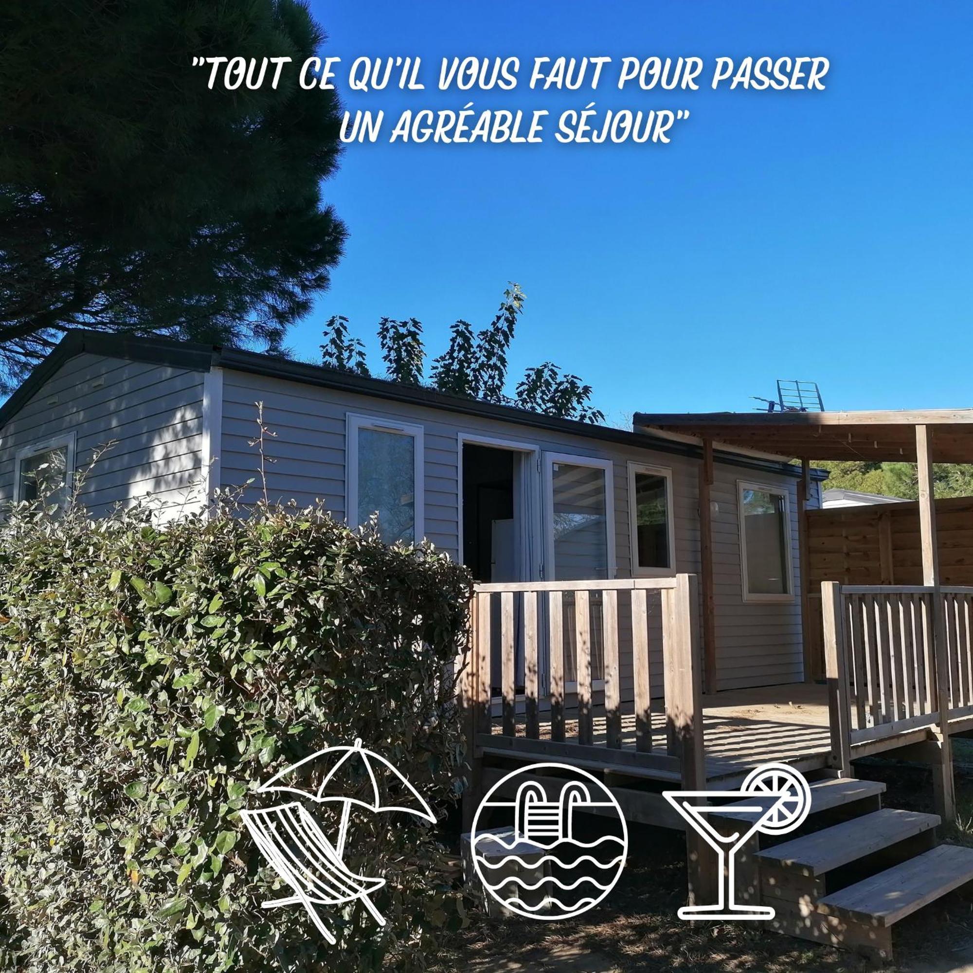 Entre Mer Et Roseaux - Piscine - Proche Centre Et Mer - Petfriendly Port-la-Nouvelle Eksteriør billede